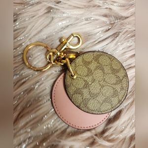 Key ring with mirror C O A C H